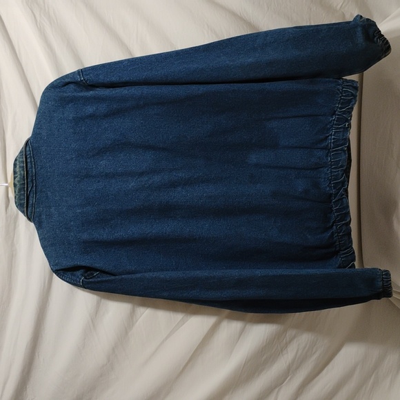 SALE! RARE! UCLA Chalk Line Full Zip Up Denim Jacket Sz.L (X-64 CRATE) - Picture 8 of 16